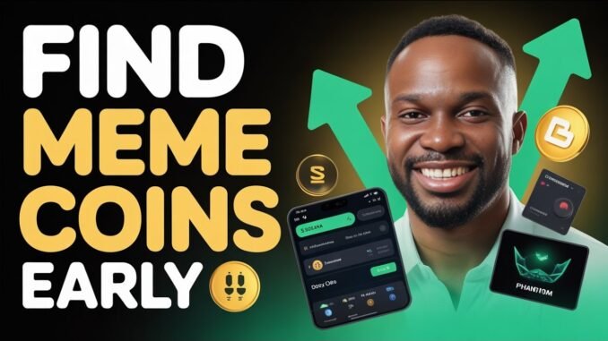 Meme Coin Trading | How To Find Meme Coins Early & Trade Safely Using DexScreener & Phantom Wallet
