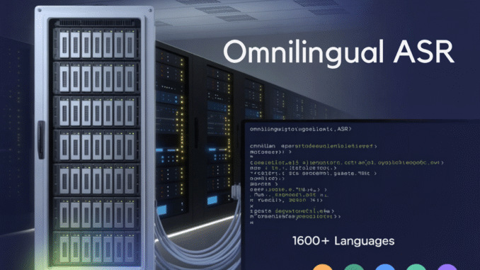 Meta AI Releases Omnilingual ASR: A Suite of Open-Source Multilingual Speech Recognition Models for 1600+ Languages