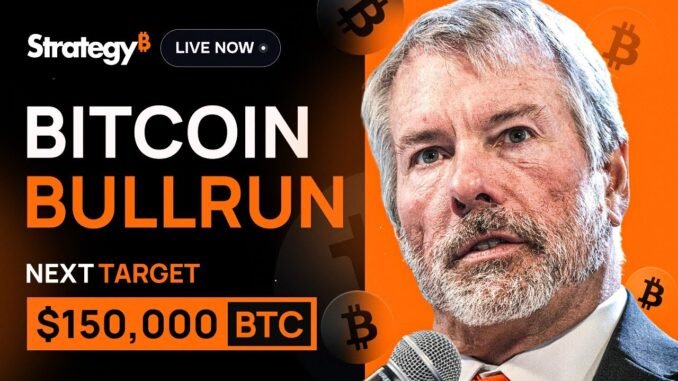 Michael Saylor: The BITCOIN BULL RUN Is About to Start — Massive BTC Move Is Coming