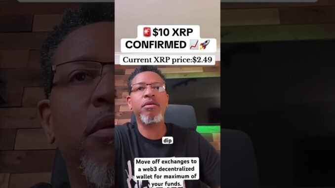 Move off exchanges to a web3 decentralized wallet #crypto #investing #xrp#fyp #xrpcommunity#xrparmy