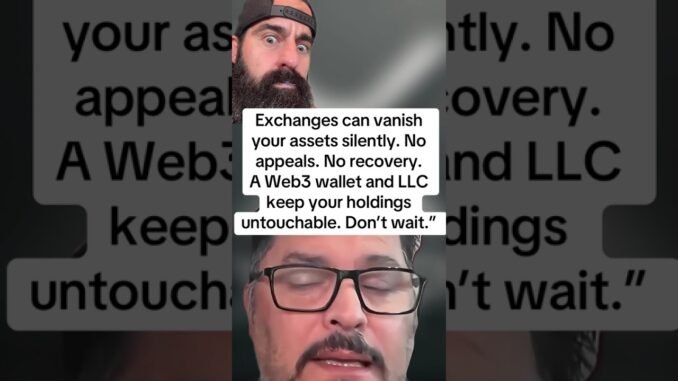 Move to a decentralized wallet + Web3 backup & stay in control 🔑✨ #CryptoHacks #DecentralizeNow