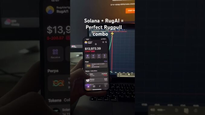 Now Ai created and Rugpulled a Solana token in minutes #solana #dexscreener