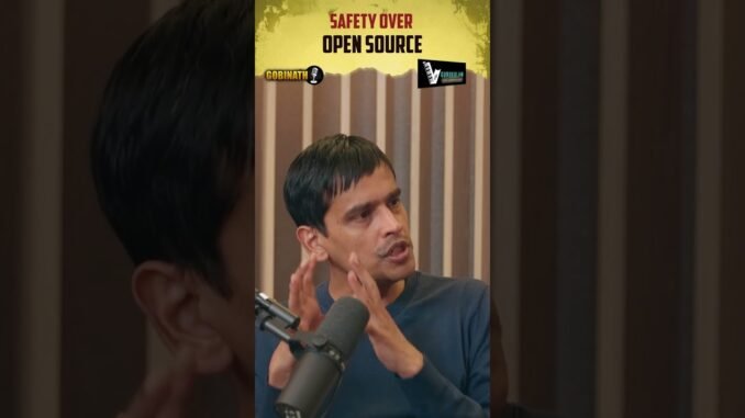 OpenAI: “It’s Not Financial — Safety Is Why ChatGPT Isn’t Open Source” | Srinivas | Gobinath #shorts