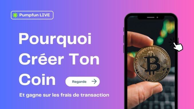 Pourquoi Créer Ton Coin Sur Pumpfun
