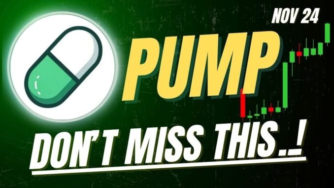 Pump coin Reverses? Pumpfun ( Pump ) price prediction and News | pump coin Nov 24, 2025