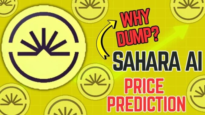 Sahara Coin Dump Explained 😭 | Sahara AI Coin Price Prediction & Latest News Today