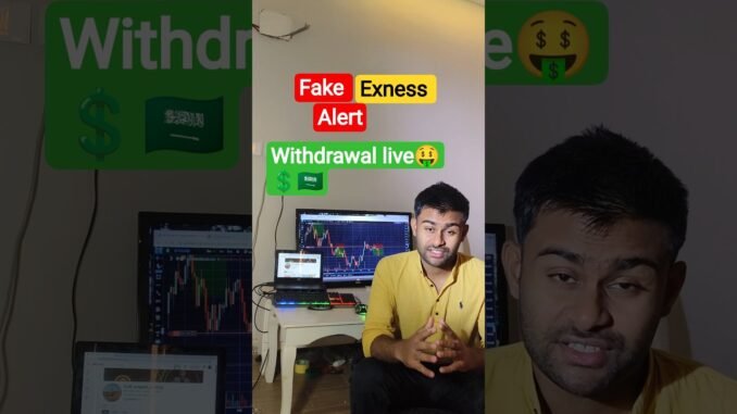 Saudi Arabia live withdrawal profit& fake exness alert#crypto #bitcoin #stockmarket #profit#trading