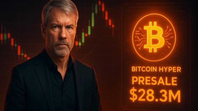 Saylor Won’t Back Down On Bitcoin As $HYPER Presale Smashes $28.3M