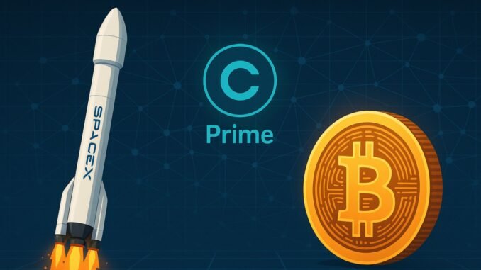 SpaceX Moves $105M In Bitcoin As Custody Shift Toward Coinbase Prime Continues