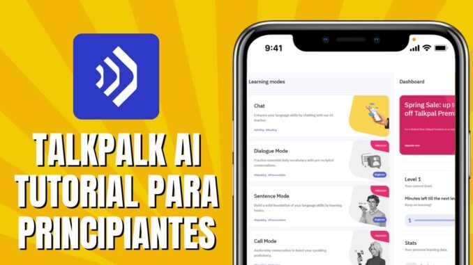 TALKPALK Ai Tutorial Para PRINCIPIANTES