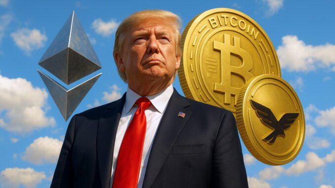 Trump accused of leveraging presidency for $11.6B crypto empire