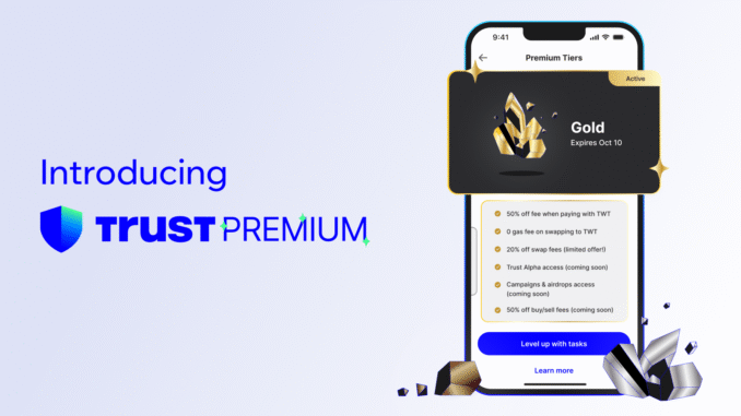 Trust Wallet turns users into VIPs with new premium program, powered by TWT