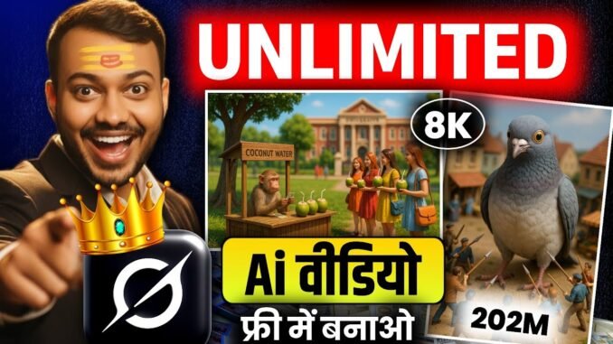 🔥UNLIMITED Ai Video फ्री में बनाओ | Ai Video Kaise Banaye? | Image to Ai Video Generator free #ai