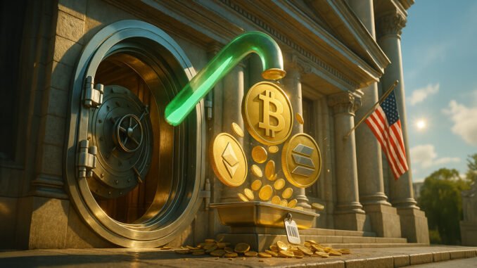 US banks can now hold crypto