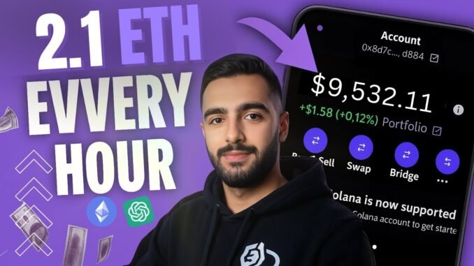 Ultimate Crypto Mining App 2025 Using ChatGPT-5 (Passive 2.1 ETH/Hour)