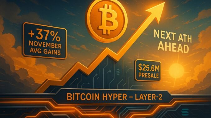 November Is One of Bitcoin's Greenest Months in History: Why Bitcoin Hyper Can Soar