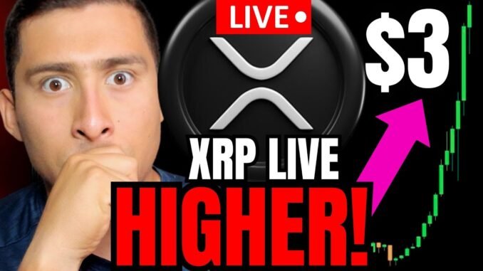 XRP IT'S OFFICIAL LIVE NOW🔴 XRP EXPLODING