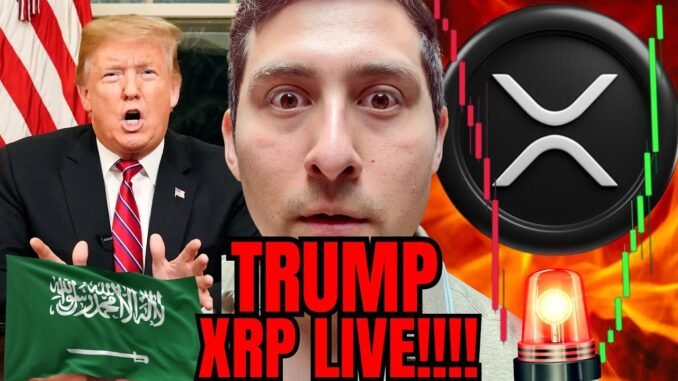 XRP TRUMP LIVE NOW!!🔴XRP SAUDI ARABIA SPEAKING