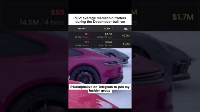 #memecoins #solana #MemecoinEra #Soltrader #memecoinseason #solanaupdate #dexscreener #pumpfun