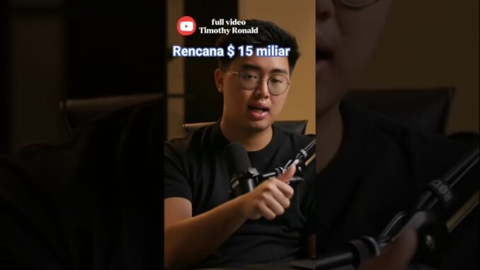 rencana $15 miliar. #timothyronald #ai #crypto #shorts #motivasi