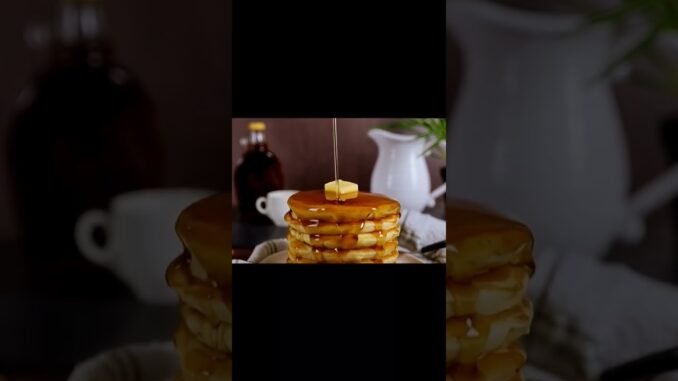 【生成AI】パンケーキ食べよ🥞💕 Grokの衝撃動画✨ #shorts