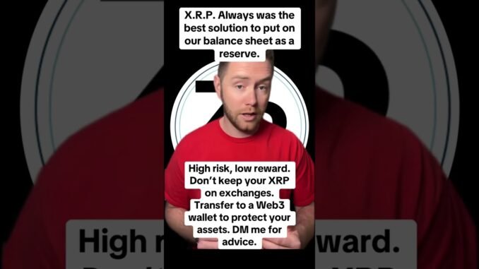 Secure your assets with a decentralised web3 wallet use the link in my bio#cryptocurrency #xrp #fyp