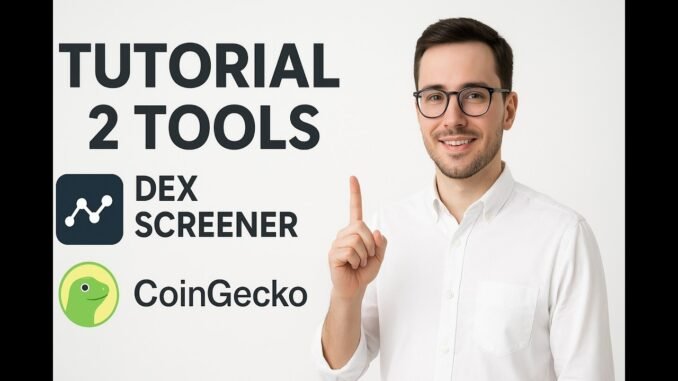 2 Tools Wajib Trader Crypto: Cara Riset Coin Pakai DEX Screener & CoinGecko