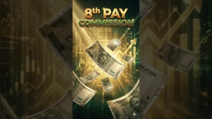 8th Pay Commission News ! #8thpaycommission #railway #shorts #reels #junctionpathshala #viral #ai