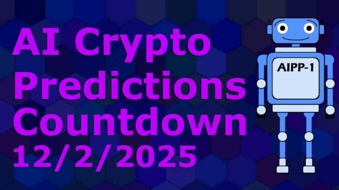 AI Crypto Countdown 12-2-2025. Watch This AI Calculate Tomorrow's Crypto Prices!