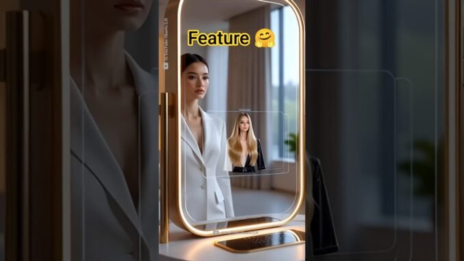 AI Magic: Smart Mirror Transformation 🤯💻