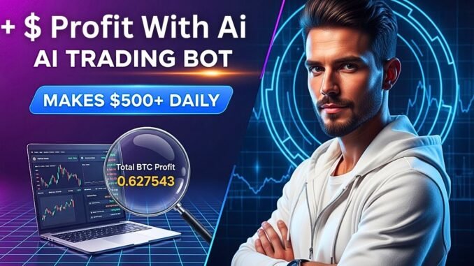 AI Trading Bot Made Me $500 in ONE DAY TRADING (Passive Income) binance trading bot: