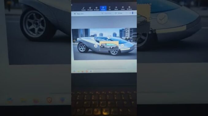 AI doodles. #grok #ai  #automobile #drawing #mspaintdrawing #mspaint #develop