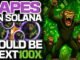 $APES ON SOLANA COULD BE THE NEXT 100X??? APES TOGETHER STRONGER!