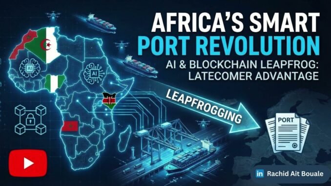 Africa’s Smart Port Revolution Deep Dive into AI, Blockchain, and Latecomer Advantage