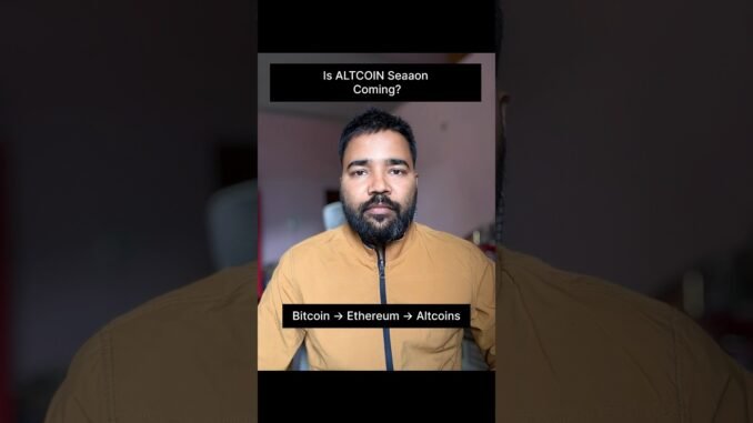 Altcoin Cycle Explained 🚀 | Bitcoin → ETH → Altcoins | Crypto Bull Run #shorts #ytshorts #cryptomint