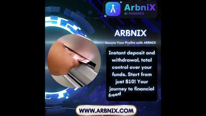 ArbniX Earn Daily With AI Arbitrage + LIVE Blockchain Proof! 💰 Real Trades, Real Profits! @ArbniX