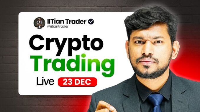 BTC ,GOLD and USOIL - Live Trading || 23 Dec 2025