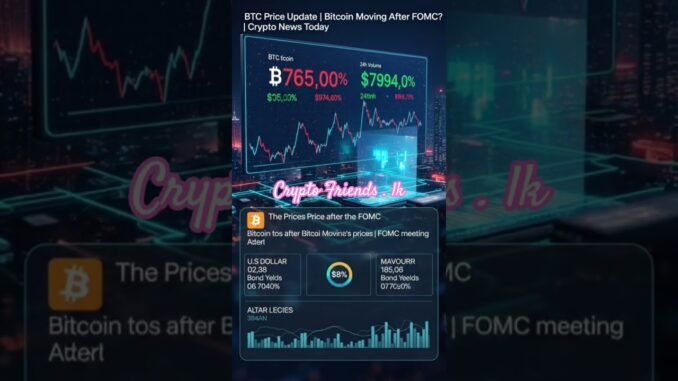 BTC Price Update | Bitcoin Moving After FOMC? | Crypto News*#trading
