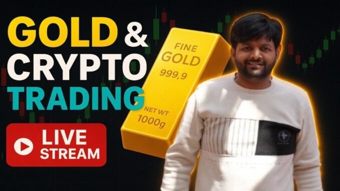 Bitcoin & Altcoins LIVE 🚀 | BTC, ETH, SOL Analysis + Gold XAUUSD Trading