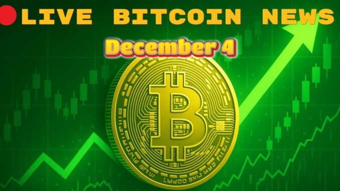 Bitcoin ETF Optimism Pushes Bitcoin to $93K, BlackRock Doubles Down Bitcoin Live News Today: Latest Insights for Bitcoin Maxis (December 4)