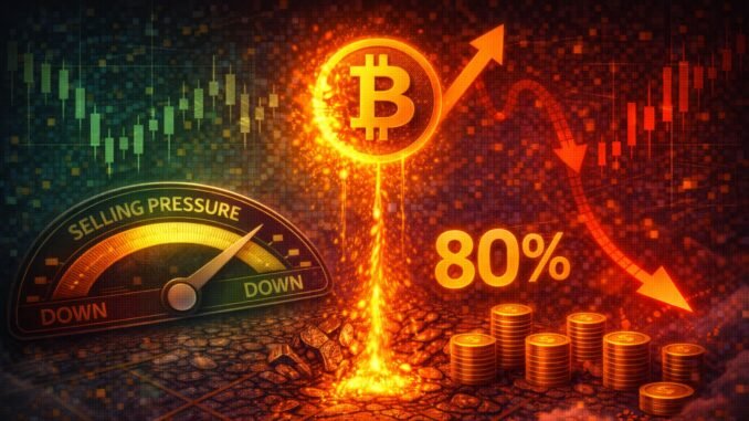 Bitcoin Sees Post-Capitulation Conditions Align: Selling Pressure Falls 80% Bitcoin Sees Post-Capitulation Conditions Align: Selling Pressure Falls 80%