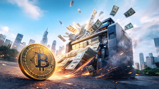 Bitcoin just ripped 11% after the Fed quietly restarted a $38 billion money printer mechanism