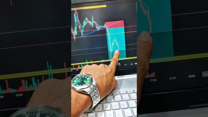 Bitcoin me selling trade | Crypto trading🚀 #cryptocurrency #bitcoin #trading