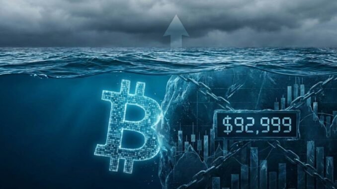 Bitcoin metrics signal a breakout, but a massive "underwater" supply Bitcoin metrics signal a breakout, but a massive "underwater" supply wall is secretly pinning prices below $93,000