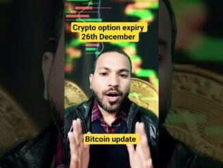 Bitcoin option expiry 26th December update| Crypto Big News | Bull run update | #bitcoin #altcoins