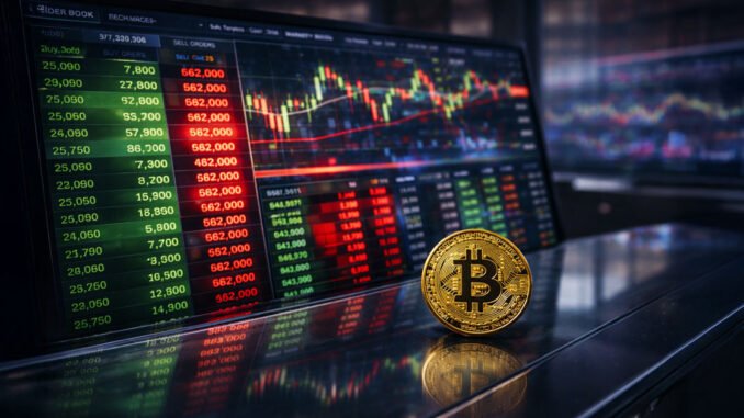 Bitcoin order books just exposed the "wild" mechanics secretly crushing every rally before it starts