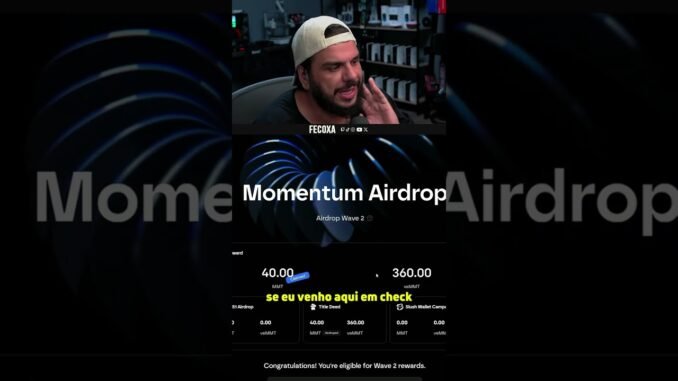 CUDIS ANUNCIOU AIRDROP COM A MMT DEEDS! #web3 #cudis #airdrop