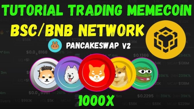 Cara Trading Memecoin Jaringan BSC/BNB - Dexscreener BSC Memecoin #dexscreener #memecoin #tradewiz