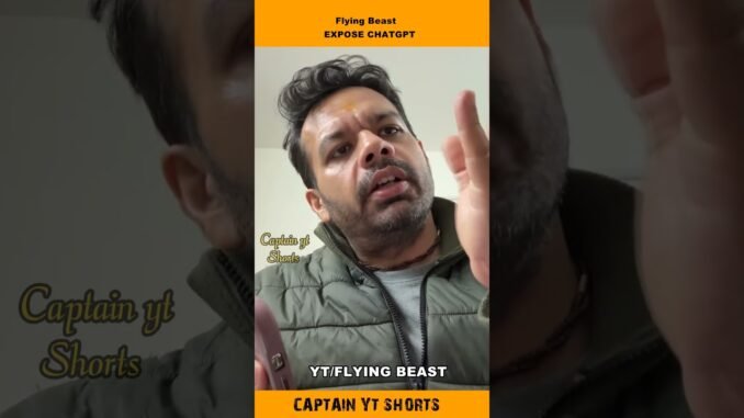 ChatGPT Expose by FLYING BEAST  #facts #flyingbeast  #chatgpt #chatgptexpose