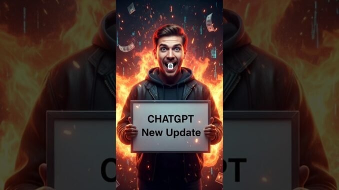 ChatGPT New Update 😱 Big Change!